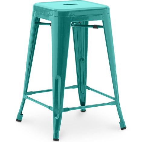 Barhocker - Industriedesign - 60cm - Neuauflage - Stylix Pastellgrün