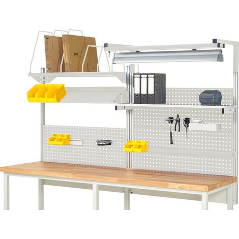 Rau System-Aufbau Komplettset 06, für Produktbreite 2500 mm, RAL7035/RAL7035 (1/2)