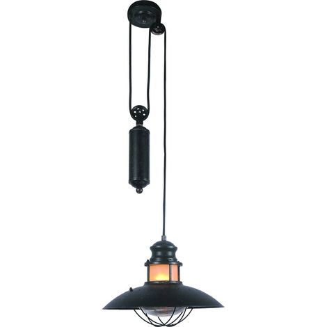 Lámpara Colgante Vintage "COAL PENDANT" (1/4)