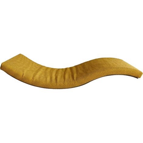Metall-Katzenregal Wave 95 cm Asymmetrisch Links Senfgelb (1/5)
