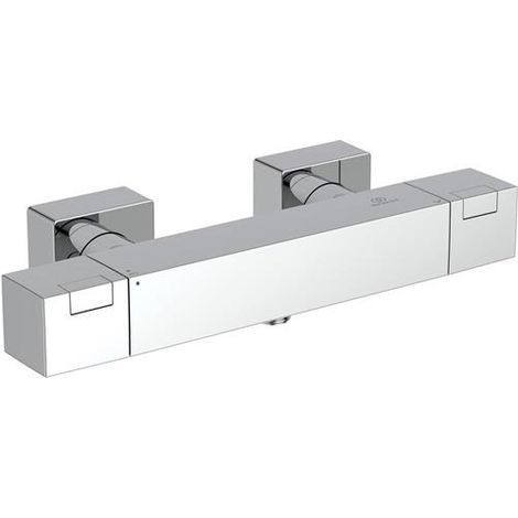 Thermostat de douche IS AP Ceratherm C100 Carré Chromé
