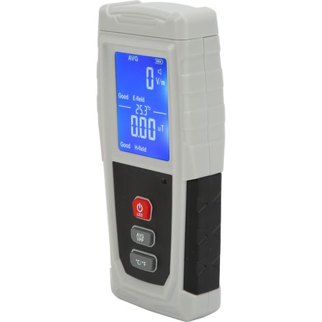 Détecteur de rayonnement électromagnétique XRCLIF‑3121 Compteur EMF numérique pour maison, usage femme enceinte (1/5)