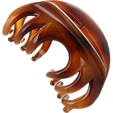 Yishenyishi, grandes pinces à cheveux en plastique avec prise antidérapante, accessoire capillaire pour femme (1/5)