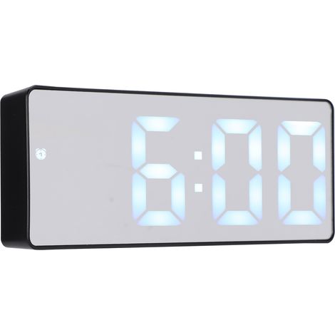 Réveil numérique de bureau innovant avec affichage LED et miroir pour la chambre à coucher (1/5)