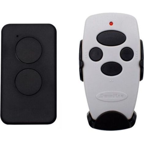 Télécommande d'ouvre-Porte de Garage - Télécommande sans Fil Longue portée Télécommande Universelle Stable avec Conception de Boutons Multifonctions pour Porte de Garage, Portail, sécurité 2PCS (1/5)