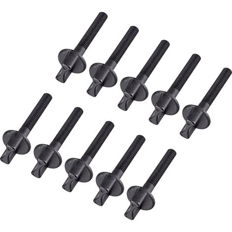 M6x30mm Pouce Vis 40mm Tige Main Entraînement Pelle Nylon Vis (1/5)