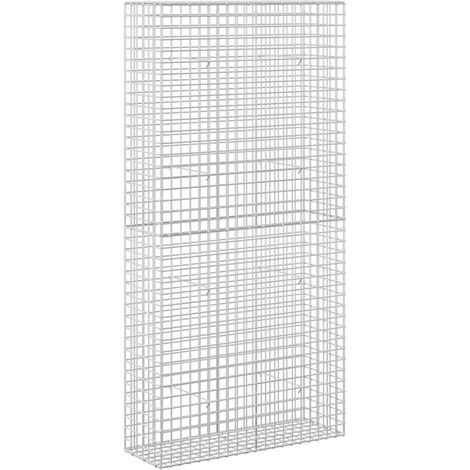 Gabione mit 5 mm Draht und 5x5 cm Maschen 100x30x200 cm vidaXL (1/5)