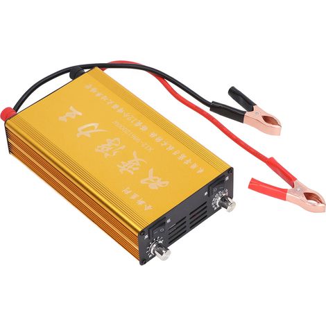 Convertisseur élévateur de batterie 12V 12000W économiseur d'énergie aluminium 12 tubes MOSFET amplificateur double variateur (1/5)