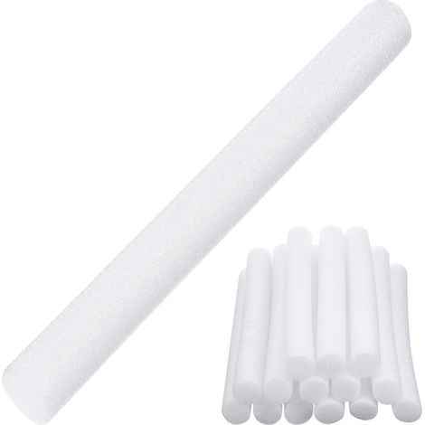 Lot de 14 bandes de fixation en mousse blanche pour canapé, compatibles avec les housses de canapé domestiques pour combler les espaces entre les coussins. (1/5)