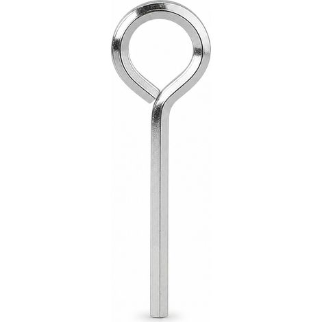 Clé Hexagonale 5 32 Métal Solide pour Porte de Secours (1/5)
