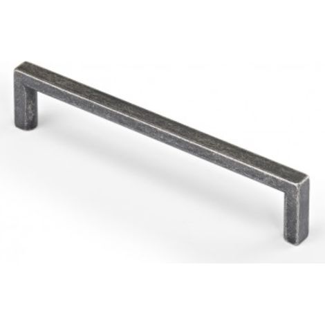 Poignée Basic 6761 - talla Etain rustique. 168x8x28mm. Entraxe 160mm.