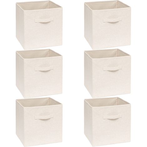 Lot de 6 boîtes de rangement TIDY BOX (1/3)