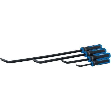 Draper Pry Bar Set Soft Grip 4pc Crow Wrecking Bar Set Hammer Go Thru Set 92034 (1/5)