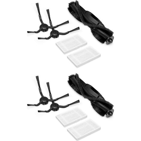Deux kits de remplacement compatibles avec les aspirateurs robots Tapo RV30 Max Plus, RV30 Max, RV20 Max Plus et RV20 Max. (1/5)