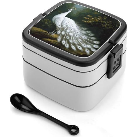 White Peacock78030696 - Boîte bento empilable, étanche (1/5)
