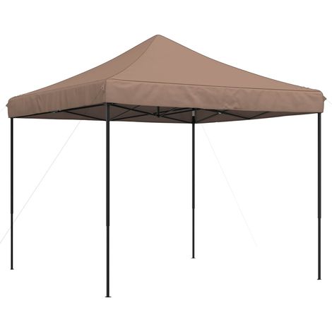 Tenda Party Marrone 292 x 292 x 315 cm Tessuto Oxford vidaXL