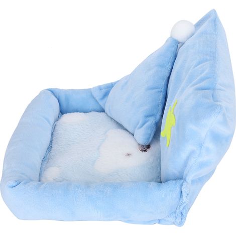 Petit canapé en forme d'étoile de mer, coussin de couchage, mini-oreiller, lit en coton peluche pour hamster (1/5)