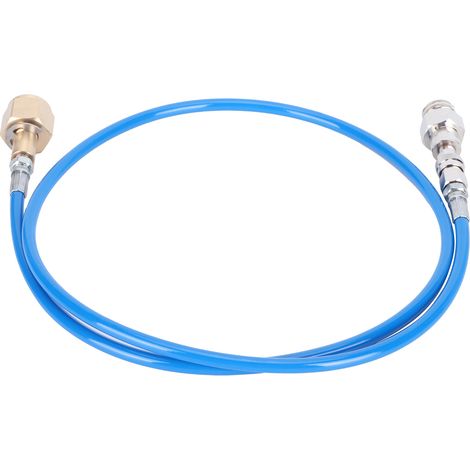CGA320/TR21-4 Soda-Schlauchadapter, 127 cm, blau, zum Befüllen von CO2-Zylindern, Zubehöranschluss (1/5)