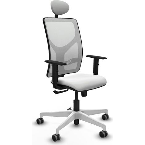 Bürostuhl piqueras y crespo Motilla weiß Netzstoff (1/2)