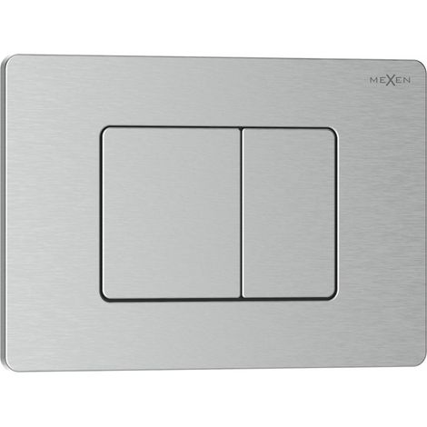 Mexen Tex 05 Betätigungsplatte Edelstahl, Inox - 6105-10 (1/2)