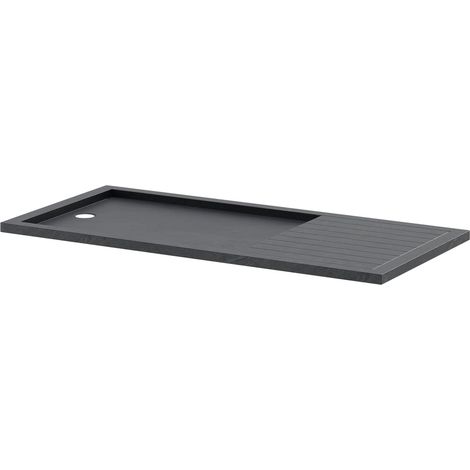 Pearlstone Slate 1700mm x 800mm x 40mm Rectangular Walk In Shower Tray (1/4)