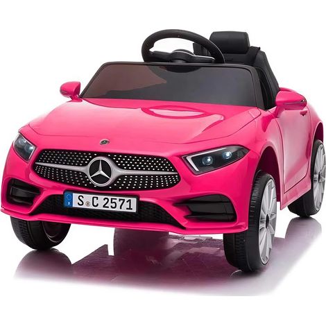 Coche Eléctrico Infantil LT988 Mercedes CLS350 AMG Luces MP3 y Control Remoto Color: Rosa
