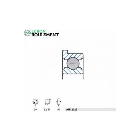 Roulement à billes AB12022-SNR