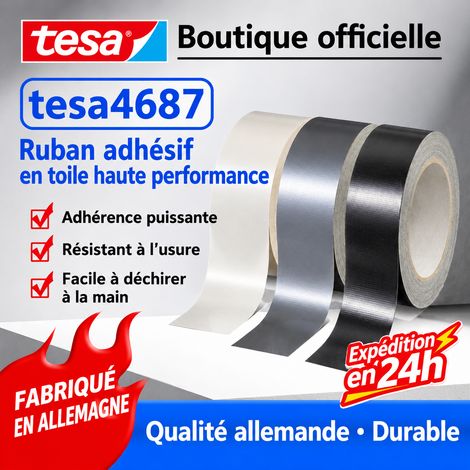 Ruban adhésif toilé étanche gris 5 mm x 25 m gris 5mm 200 g – Livraison gratuite (1/5)