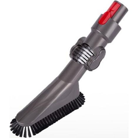 Para aspiradoras inalámbricas Dyson V7, V8, V10, V11 y V15: Cabezal con cerdas suaves y ángulo ajustable, ideal para limpiar conductos de ventilación, estantes, persianas y lámparas. (1/4)