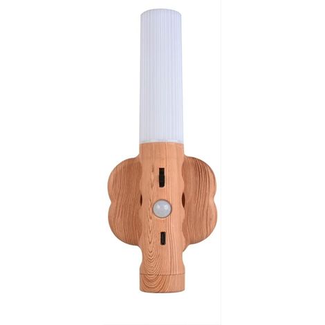 LAMPADA NOTTURNA A LED WIRELESS CON SENSORE DI MOVIMENTO PIR, A batteria, CON MAGNETE (1/5)