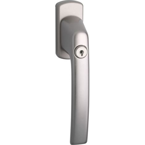 MACO Fenstergriff HARMONY - Sperrzylinder, VK 7x35 mm, Alu titan eloxiert
