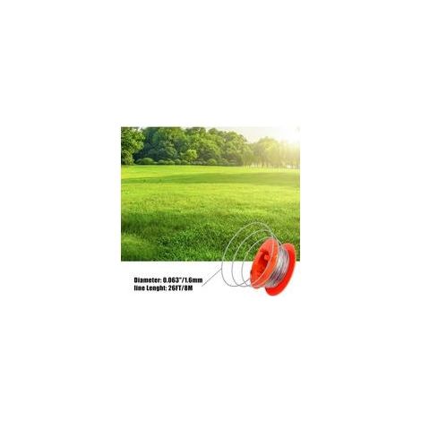 Bobine de Fil pour Bosch Art 23 26 30 Easytrim et Combitrim,Pro-Tap Automatique Bobine Cordon Souple,8M x 1,6mm avec Couvercle F016L71088(3 Bobine + 1 Couvercle) (1/4)