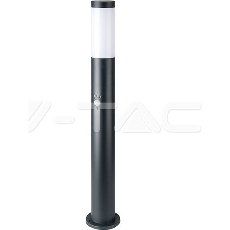 Lampione portalampada E27 con sensore di movimento H80 IP44 V-TAC VT-838-GS80