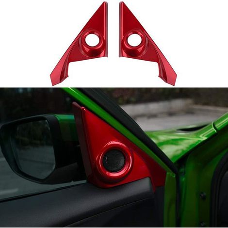 1 pair of A-pillar speaker trim frames suitable for 16-20 generation Honda Civic (10th generation) (1/5)
