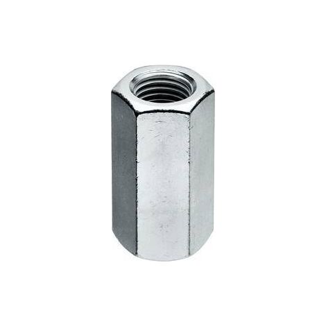 50 x DADO ESAGONALE DI GIUNZIONE M 12X 50 ZINCATO