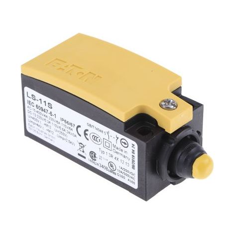 Interrupteur de fin de course Eaton LS-Titan, Poussoir, NO/NF, 6A, 415V ( Prix pour 1 ) (1/3)