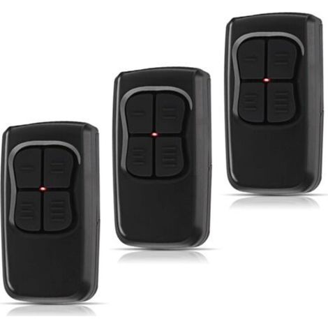 Télécommande pour ouvre-porte de garage 40,685 MHz - Pour Normstahl T40, T40-1, T40-2, T40-4M, compatible avec Perfect S, Perfect SE, 900, 1200 FM - Émetteur manuel FM (2) (1/5)