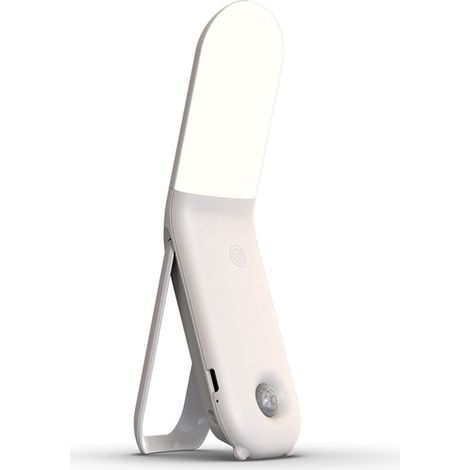 Capteur de mouvement LED veilleuse contrôle tactile 3 température de couleur maison armoires de cuisine armoire forte couloir magnétique lampe de lecture rotative à 270 ° (1/5)