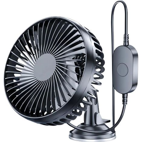 Ventilateur Circulation Air Double Tête Intérieur À Unique USB (1/5)