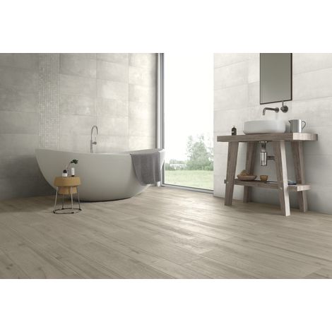 Faïence - TOUCH - LIGHT GREY - 41,6x26,7x0,77cm (1/2)