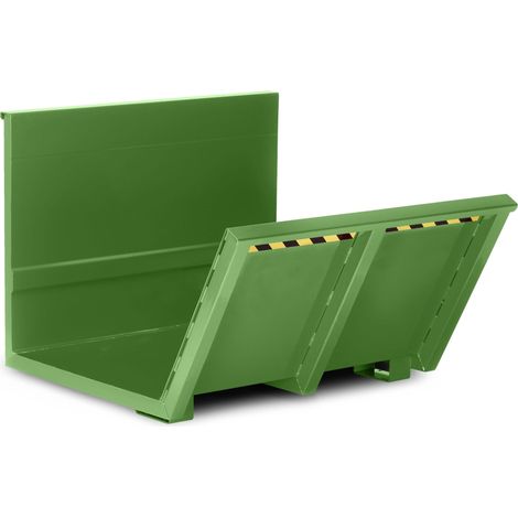 RR Industrietechnik Langgutkipper Typ RLK 1250x1570x980mm RAL 6011 Resedagrün