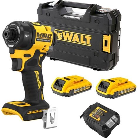 Dewalt – Visseuse à chocs hydraulique 18V DCF870D2T – Moteur Brushless – Couple 56Nm – 2 batteries 2.0Ah et chargeur – Compacte pour espaces restreints