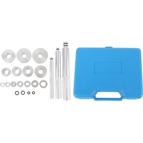 Jeffergarden Kit de presse à roulement 17 pièces Kit d'installation de chemin de roulement et d'entraînement de joint universel en alliage d'aluminium avec 14 adaptateurs (1/5)