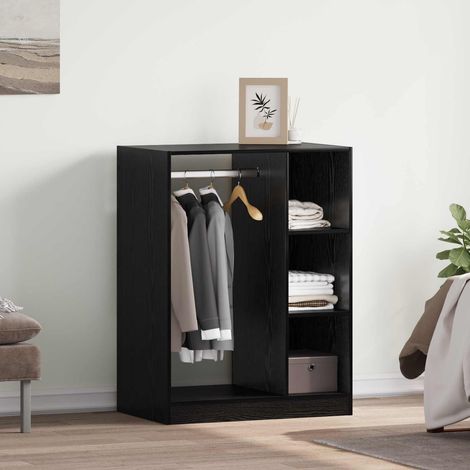 Armoire Chêne noir 77 x 48 x 102 cm Bois d'ingénierie (1/5)