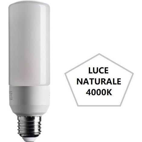 LAMPADINA TUBOLARE A LED 12W LUCE NATURALE 4000K 1521LM E27 BOT LIGHTING (1/2)