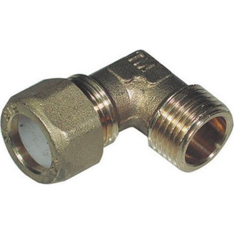GOMITO MASCHIO PER RAME CON OGIVA TEFLON TIEMME 3/4 x 14