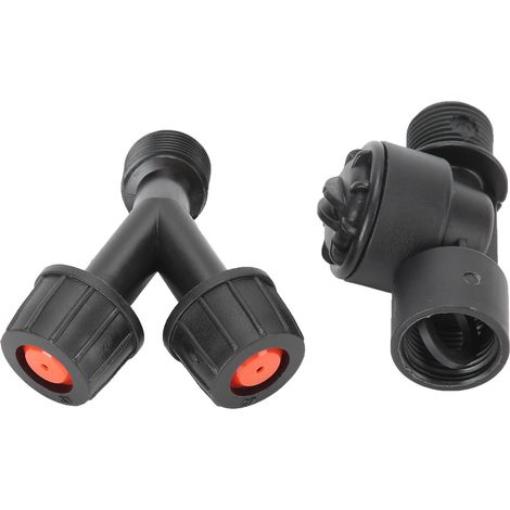 4 embouts doubles anti-gouttes G3/8 DN10 pour pulvérisateur agricole électrique à dos (1/5)