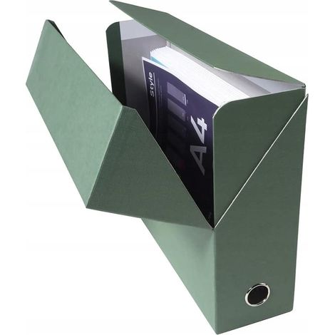 Exacompta Klassische Transferbox aus stabiler Pappe A4