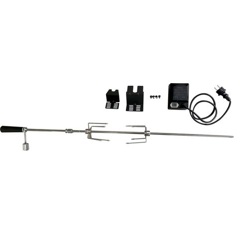 Primaster Grillspieß-Set mit Motor für alle Gasgrills Drehspieß