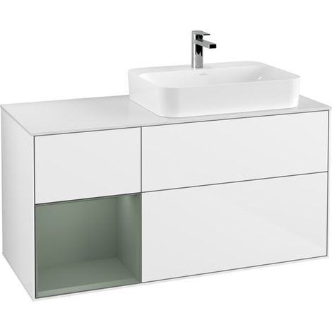 Villeroy & Boch F391GMGF Meuble sous-lavabo Finion F39 (1/2)
